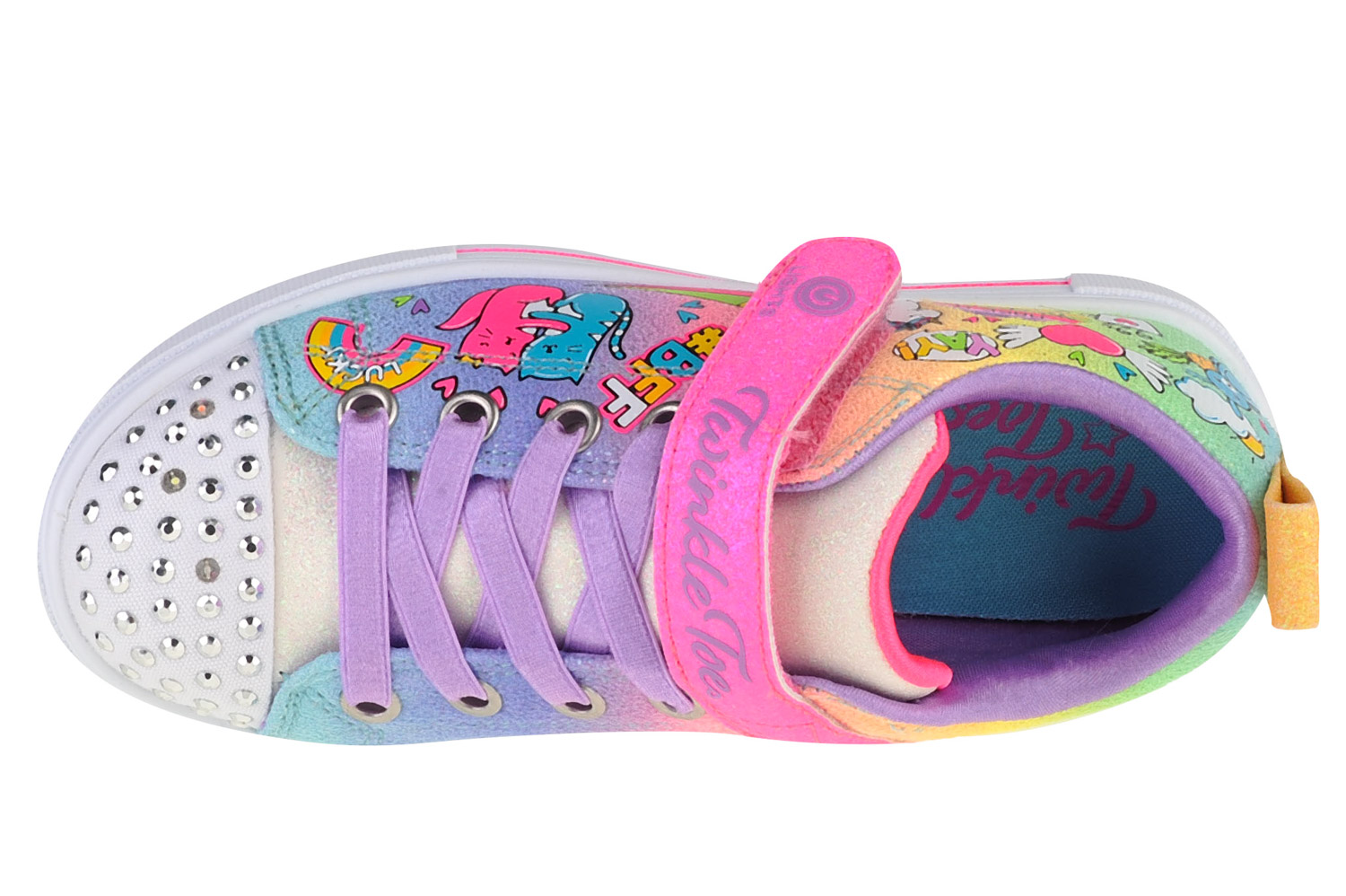 Buty świecące dla dziewczynki Skechers Twinkle Sparks - BFF